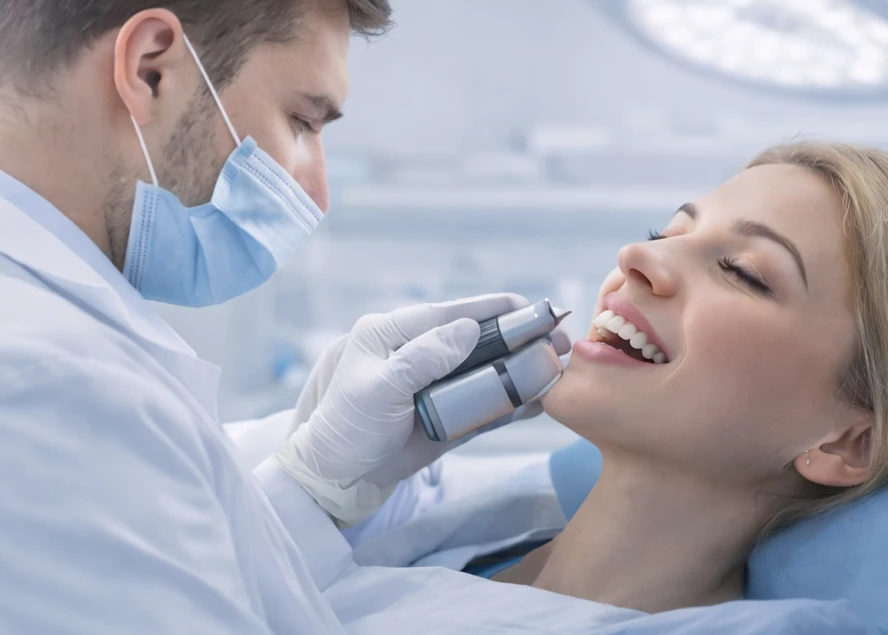 İmplant Tedavisi için klinik ortam konsept görseli