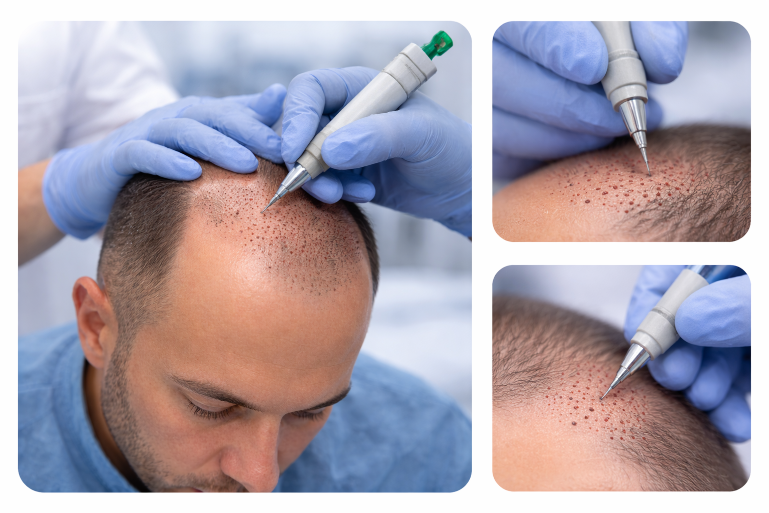 DHI Tekniği için klinik ortam konsept görseli