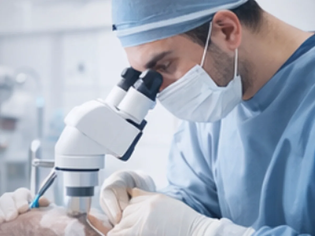 Saç ekimi uygulaması